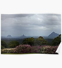 Glass House Mountains Poster