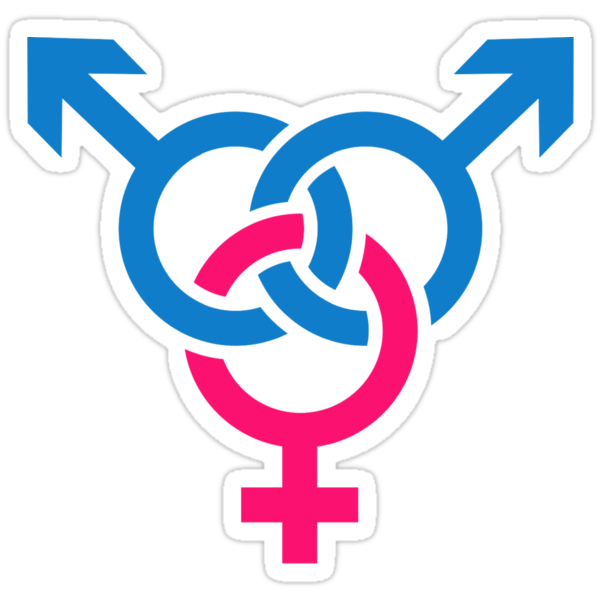 Bisexual Symbols Stickers By Designzz Redbubble 5658