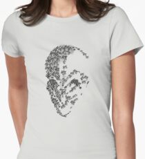 How many have you seen today? | Doctor Who Silents Women's Fitted T-Shirt