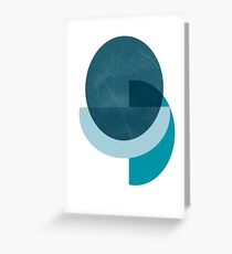 Scandinavian Moon Greeting Card
