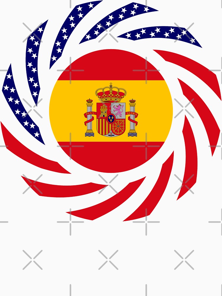 Spanish American Multinational Patriot Flag Series by carbonfibreme
