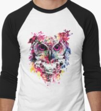 Owl Men's Baseball ¾ T-Shirt