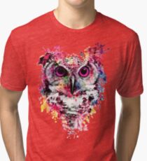 Owl Tri-blend T-Shirt