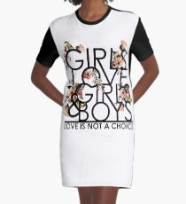 GIRLS/GIRLS/BOYS Graphic T-Shirt Dress