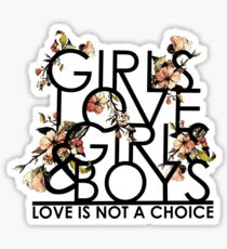 GIRLS/GIRLS/BOYS Sticker