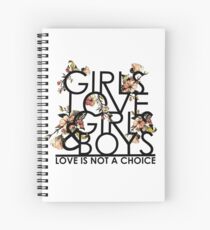 GIRLS/GIRLS/BOYS Spiral Notebook