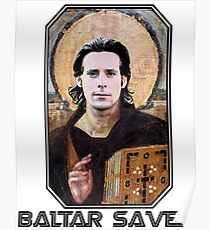 baltar saves Poster