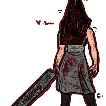 Pyramid Head Magnet for Sale by eriowos