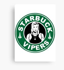starbuck starbucks shirt Canvas Print