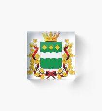 Coat of Arms of Amur Oblast Acrylic Block