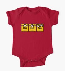 Yellow Banana Periodic Table One Piece - Short Sleeve