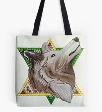 Wolf head Tote Bag