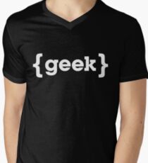 Geek Men's V-Neck T-Shirt