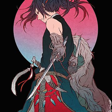 Hyakkimaru Dororo Anime Sticker for Sale by Animeager