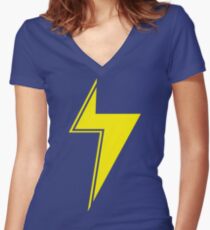 Ms. Marvel - Kamala Khan Women's Fitted V-Neck T-Shirt