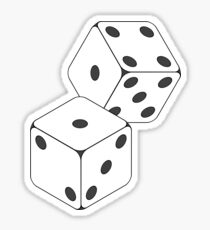 Rolled Dice Sticker
