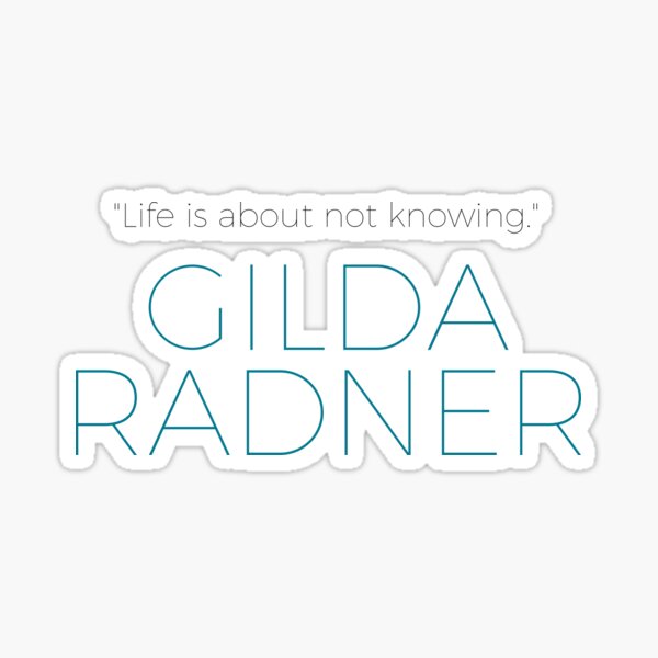 Gilda Radner Sticker