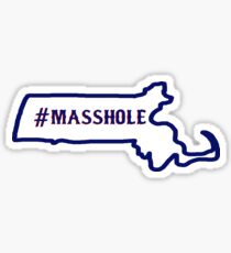 Masshole Sticker