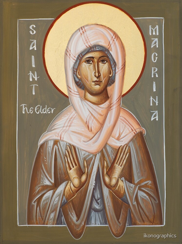 St Macrina the Elder by ikonographics