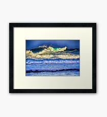 High Surf Framed Print