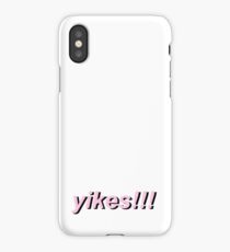 yikes!!!! iPhone Case/Skin
