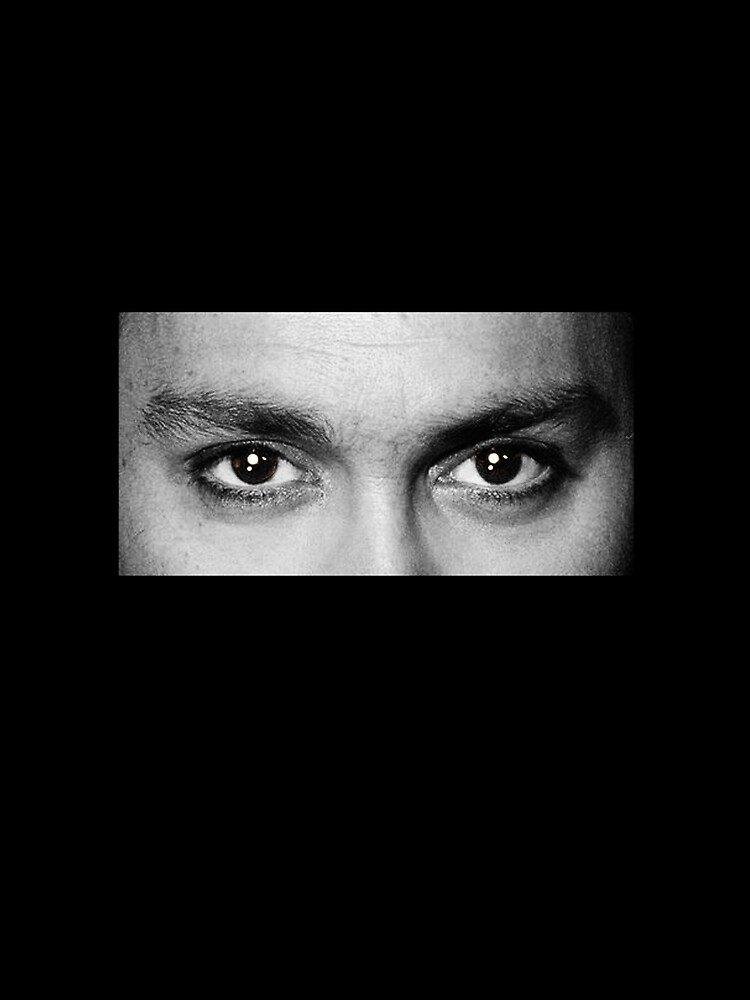 "Johnny Depp's Eyes" T-shirt by INFLUENCE97 | Redbubble