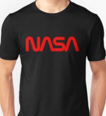 Camiseta unisex Logotipo de Worms de la NASA