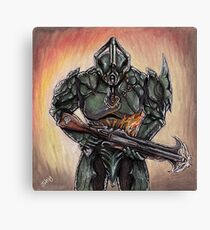 DOOM RHINO Canvas Print