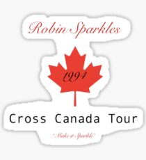 robin sparkles Sticker