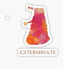Exterminate Sticker