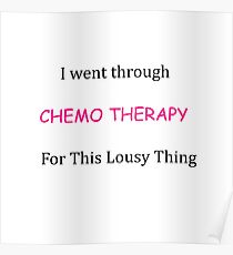 Chemo Therapy Poster