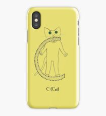 C is for Cat iPhone Case