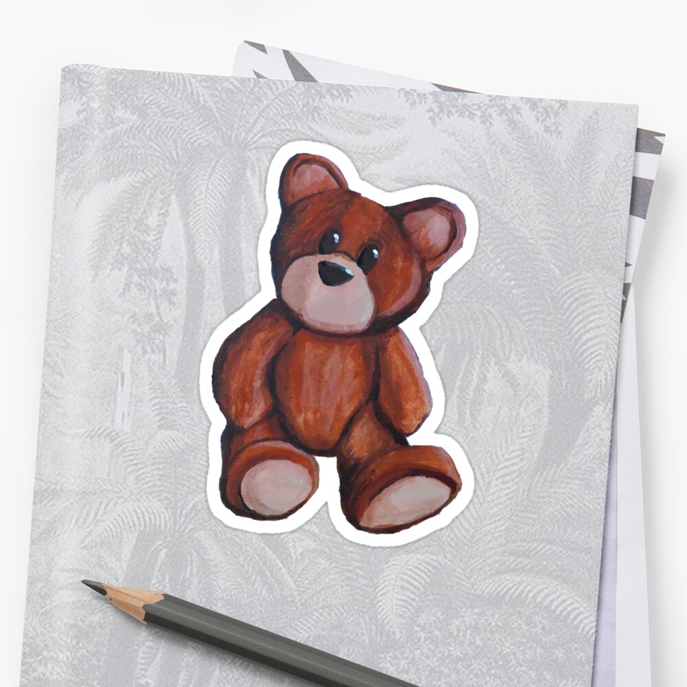 teddy stickers