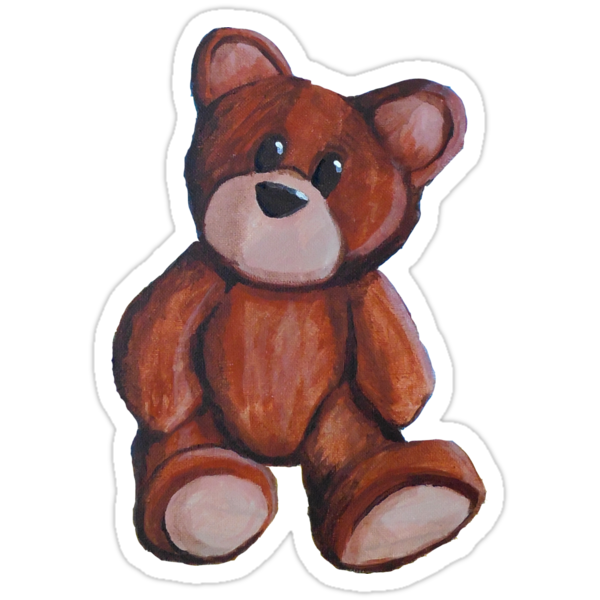 teddy stickers