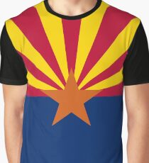 Arizona Flag Banner Graphic T-Shirt