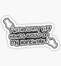 The Productive Furry Sticker