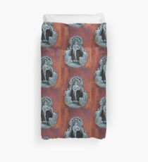 knock knock! who is there? Casanova Duvet Cover
