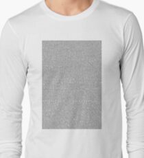 Shrek Script Long Sleeve T-Shirt