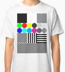 Extreme tone test pattern with colour Classic T-Shirt