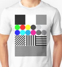 Extreme tone test pattern with colour Unisex T-Shirt