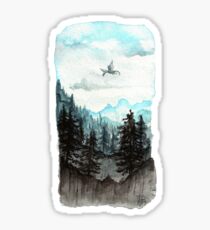 Surveying the slopes Sticker
