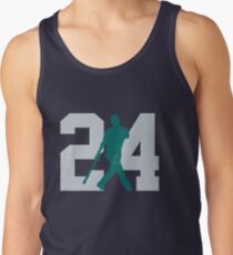 Camiseta de tirantes The Kid (Teal y gris)