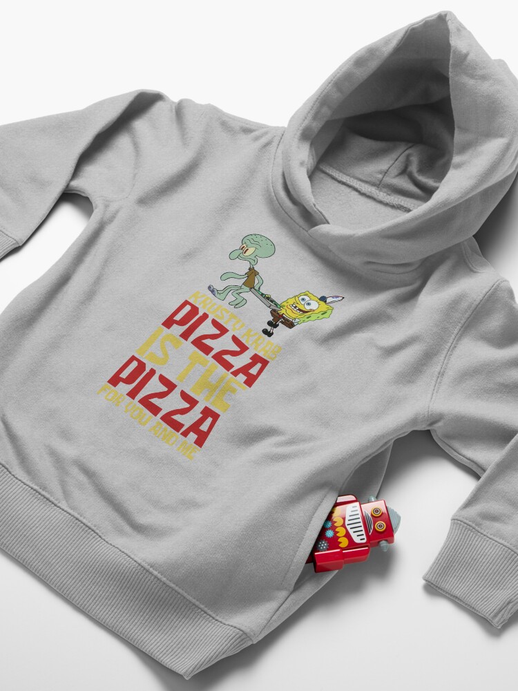 Alternate view of Krusty Krab Pizza - Spongebob Toddler Pullover Hoodie