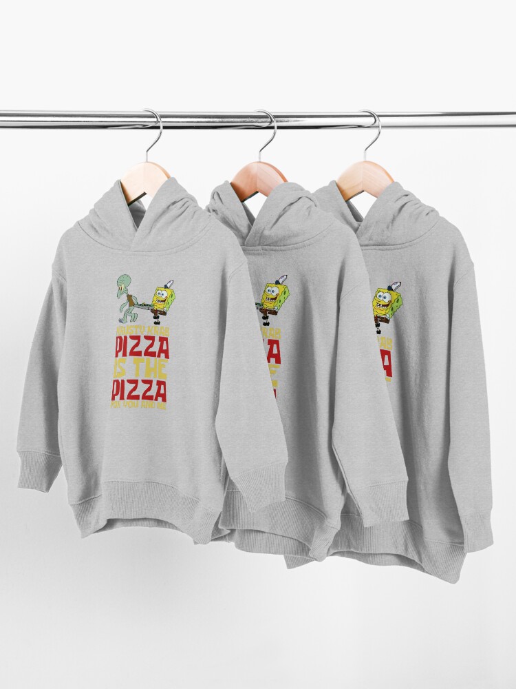 Alternate view of Krusty Krab Pizza - Spongebob Toddler Pullover Hoodie