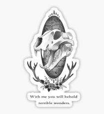 Terrible Wonders Sticker