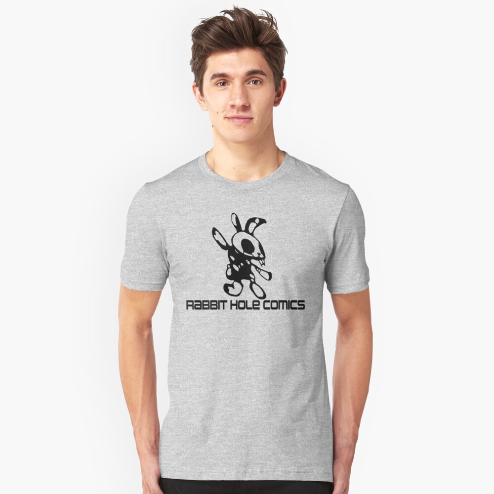 rabbit hole comics t shirt