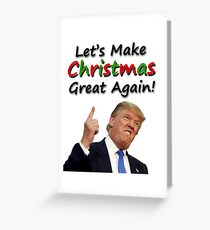 Trump Christmas Greeting Card