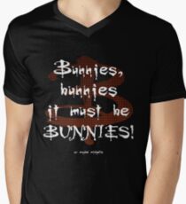 It Must Be Bunnies Men's V-Neck T-Shirt