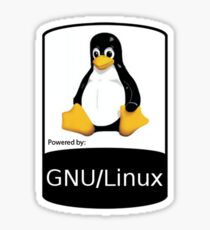 Powered by GNU/Linux ! Sticker