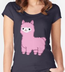 Pink Alpaca Women's Fitted Scoop T-Shirt